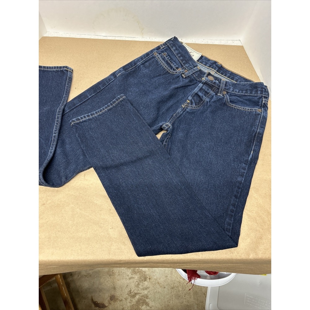 The Hollister women size 26"x 28" Dark‎ Denim high rise skinny  jeans  #101